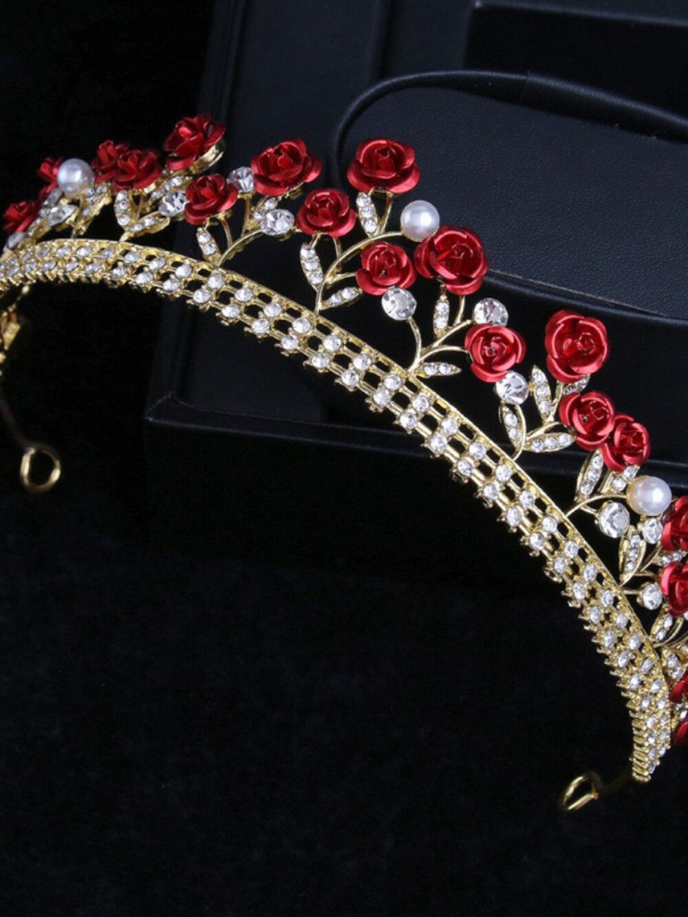 Party Princess Crown Hair Accessories Bride Rhinestone Christmas Decorations Hea